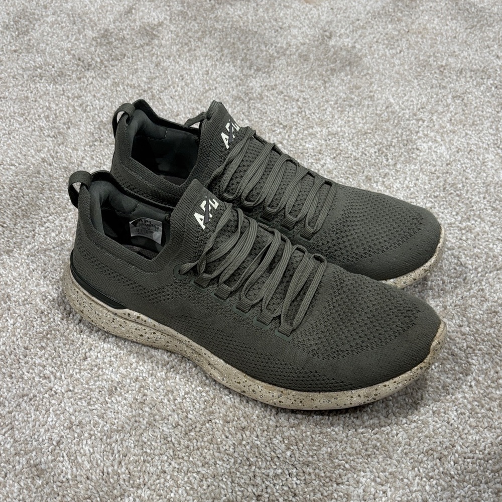 APL Olive Green Athletic Shoes